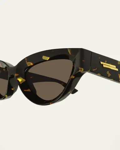 Bottega Veneta Cat-Eye Acetate Sunglasses | Thumbnail 4