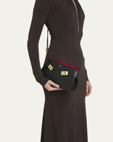 Ferragamo Mini Hug Leather Crossbody Bag | Thumbnail 2
