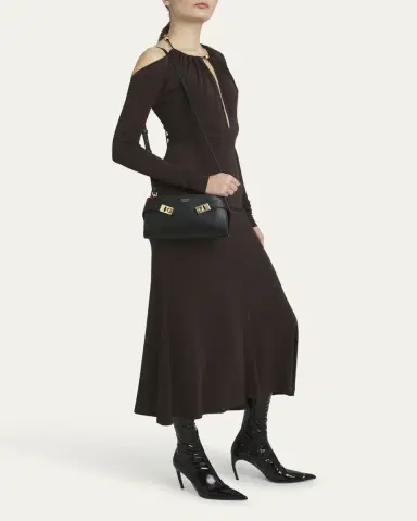Ferragamo Mini Hug Leather Crossbody Bag | Thumbnail 5