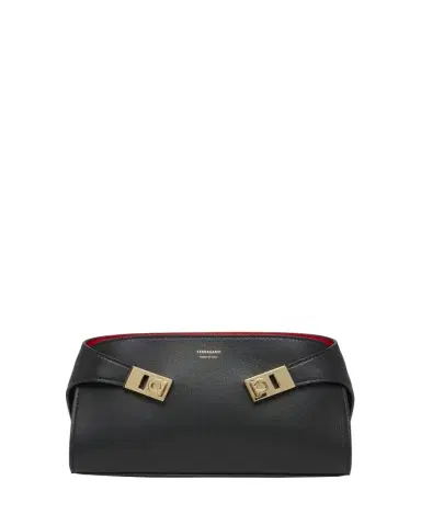 Ferragamo Mini Hug Leather Crossbody Bag | Thumbnail 1