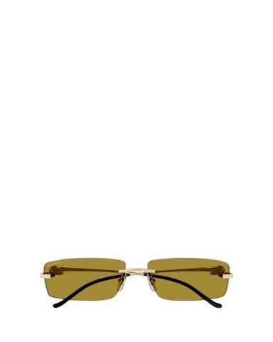 Cartier Men's Rimless Metal Rectangle Sunglasses | Thumbnail 1 Cartier Men's Rimless Metal Rectangle Sunglasses | Thumbnail 1