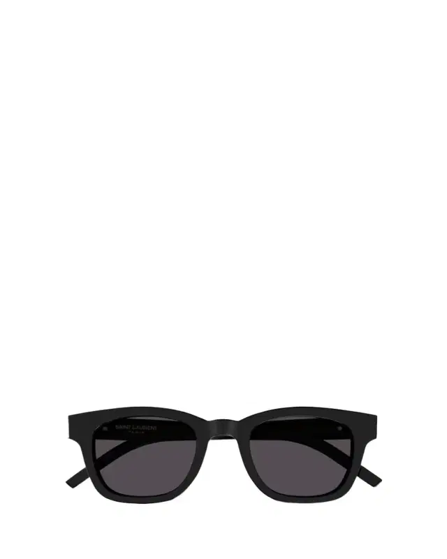 Saint Laurent Men's M124 Nylon and Acetate Rectangle Sunglasses