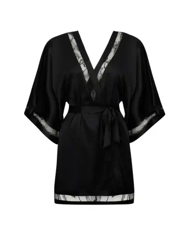 Lise Charmel Adorable En Sexy Lace-Inset Mini Kimono | Thumbnail 1 Lise Charmel Adorable En Sexy Lace-Inset Mini Kimono | Thumbnail 1