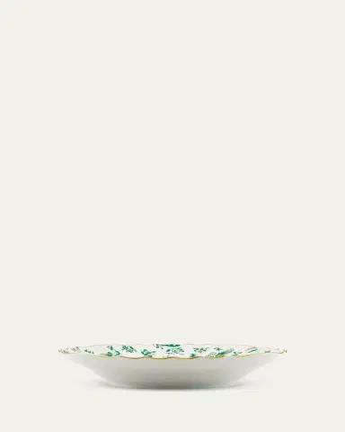 Ginori 1735 Oro di Doccia Large Round Platter, Giada | Thumbnail 4