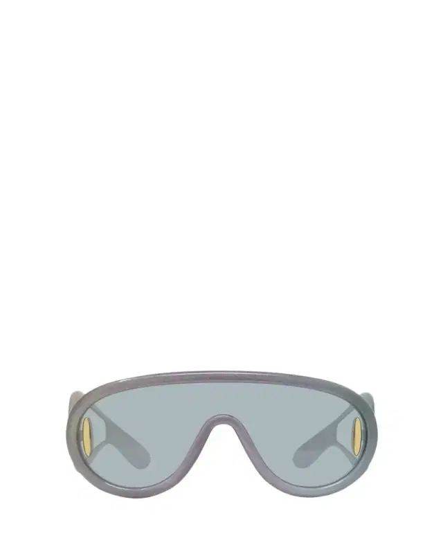 Anagram Injected Plastic Shield Aviator Sunglasses