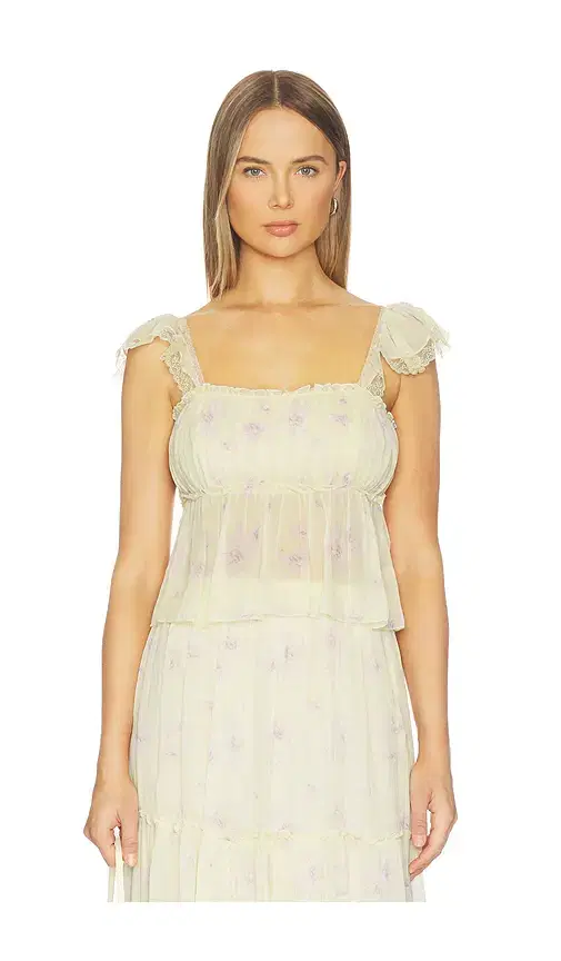 LoveShackFancy Siena Top