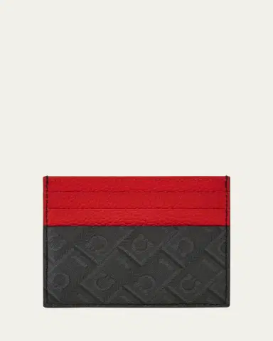 Ferragamo Men's Monogram Card Case | Thumbnail 2 Ferragamo Men's Monogram Card Case | Thumbnail 2