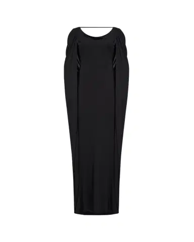 Halston Akeem Cowl-Neck Jersey Cape Gown | Thumbnail 1 Halston Akeem Cowl-Neck Jersey Cape Gown | Thumbnail 1