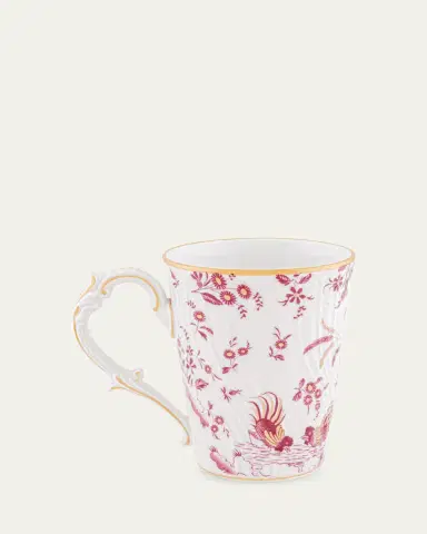 GINORI 1735 Oro di Doccia Magenta Mug, 14 oz | Thumbnail 3