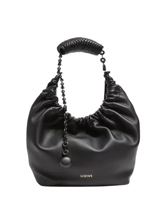 LOEWE Squeeze Small Napa Leather Hobo Bag