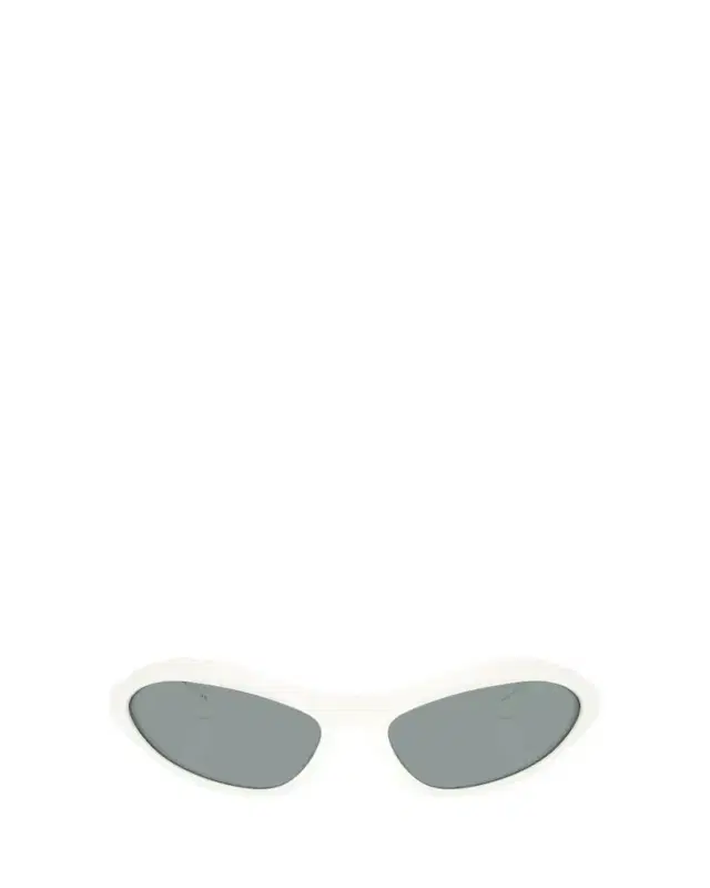 Prada Logo Acetate & Plastic Wrap Sunglasses