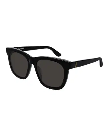 Saint Laurent SL M24K Oversize Square Acetate Sunglasses | Thumbnail 1