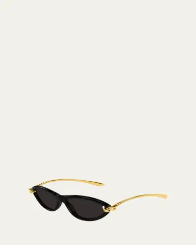 Bottega Veneta BV1390S Cat-Eye Plastic Sunglasses | Thumbnail 4 Bottega Veneta BV1390S Cat-Eye Plastic Sunglasses | Thumbnail 4