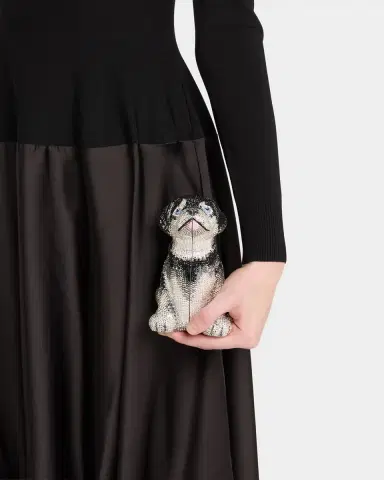 Judith Leiber Couture Puppy Saddie Crystal Minaudiere | Thumbnail 5