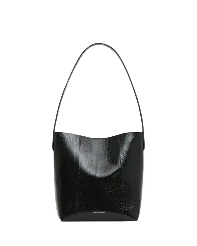 Mansur Gavriel Cabas Mini Watersnake Everyday Shoulder Bag
