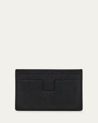 Tom Ford Men's T-Line Leather Card Holder | Thumbnail 4