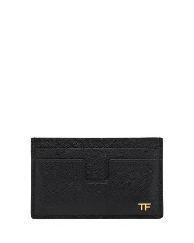 Tom Ford Men's T-Line Leather Card Holder | Thumbnail 1