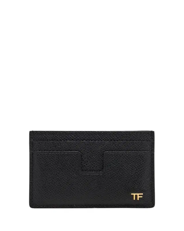 Men's T-Line Leather Card Holder