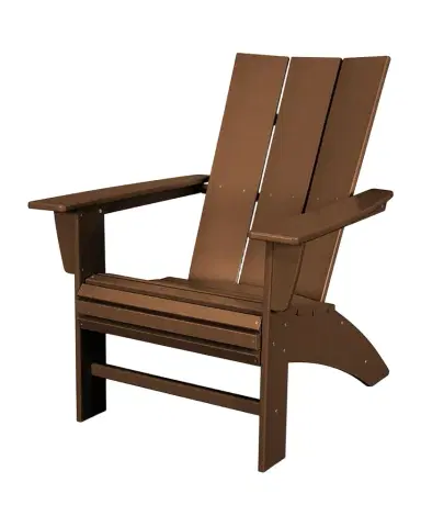 POLYWOOD Modern Curveback Adirondack Chair | Thumbnail 1 POLYWOOD Modern Curveback Adirondack Chair | Thumbnail 1