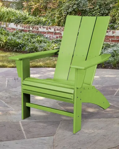 POLYWOOD Modern Curveback Adirondack Chair | Thumbnail 1 POLYWOOD Modern Curveback Adirondack Chair | Thumbnail 1