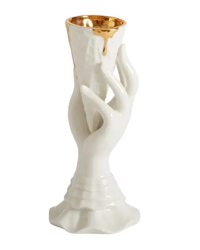 Jonathan Adler Gilded Muse I-Scream Vase