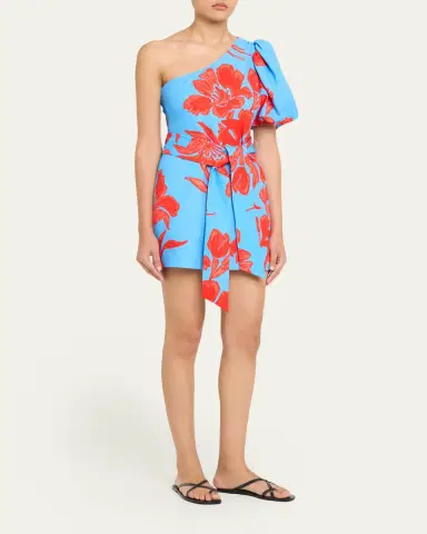 Cara Cara Lucia One-Shoulder Mini Dress | Thumbnail 4