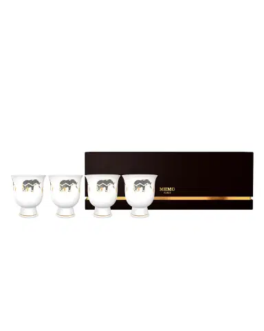 Memo Paris Grapefruit from Inlé Candle in Egg cups Set, 4 x 30g | Thumbnail 2