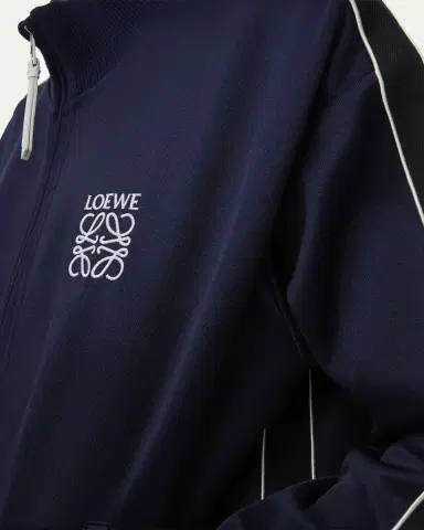 Loewe Men's Poly Satin Track Jacket | Thumbnail 2