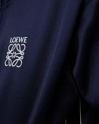 Loewe Men's Poly Satin Track Jacket | Thumbnail 3