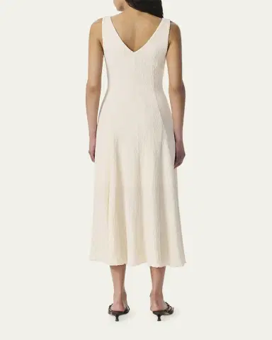 rag & bone Lou V-Neck Midi Dress | Thumbnail 3