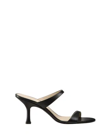 Stuart Weitzman Nudist Leather Slide Sandals | Thumbnail 1 Stuart Weitzman Nudist Leather Slide Sandals | Thumbnail 1