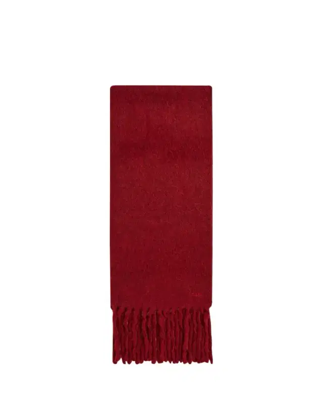 Max Mara Osso Fringed Alpaca Scarf