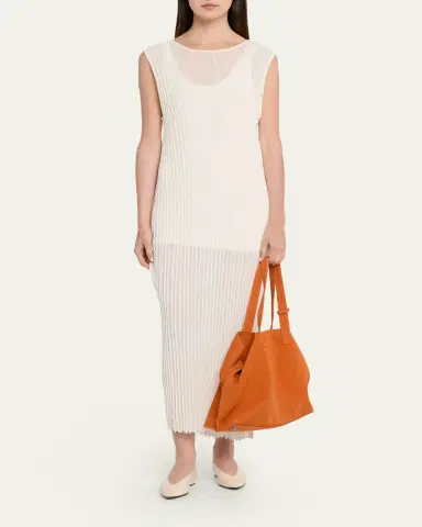 Akris Ai Medium Suede Tote Bag | Thumbnail 5