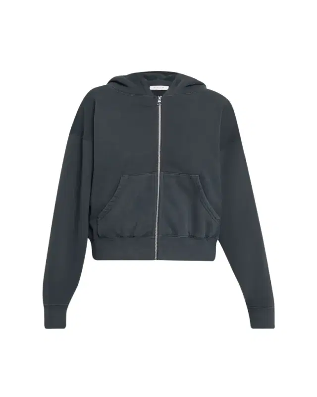 Cotton Fleece Zip Hoodie