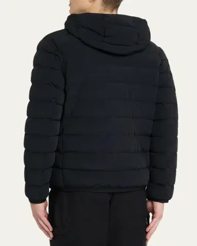 Mackage Men's Jack-Z Agile-360 Stretch Light Down Hooded Jacket | Thumbnail 3
