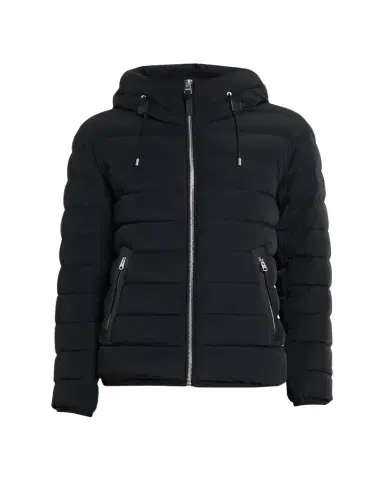 Mackage Men's Jack-Z Agile-360 Stretch Light Down Hooded Jacket | Thumbnail 1