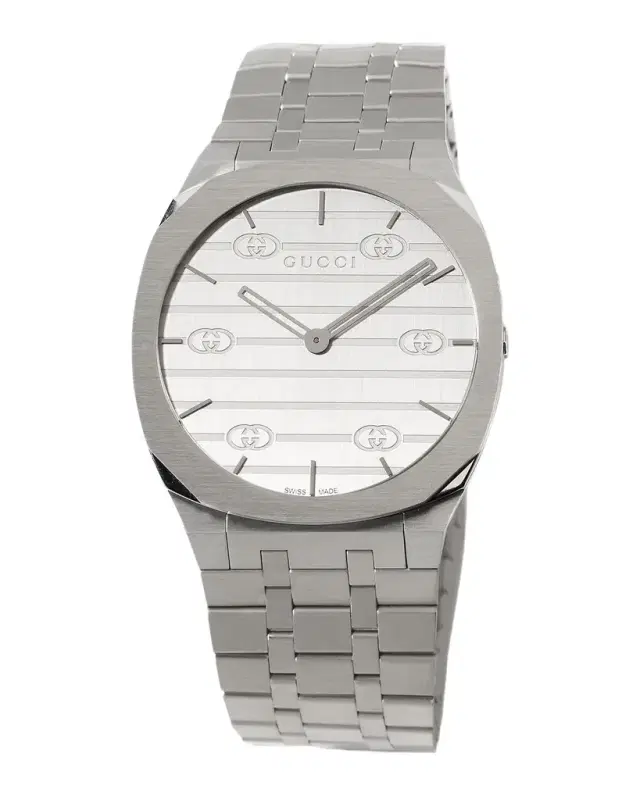 Gucci 38mm Stainless Steel Bracelet Watch