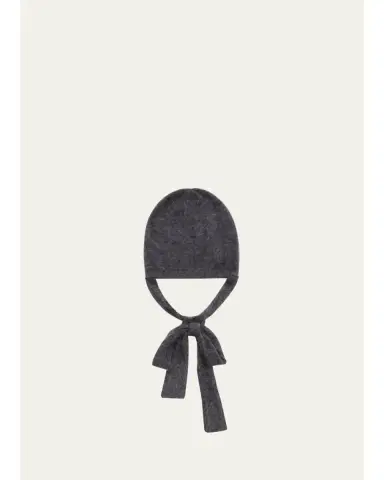 Lisa Yang The Brushed Cashmere Tied Hood | Thumbnail 1