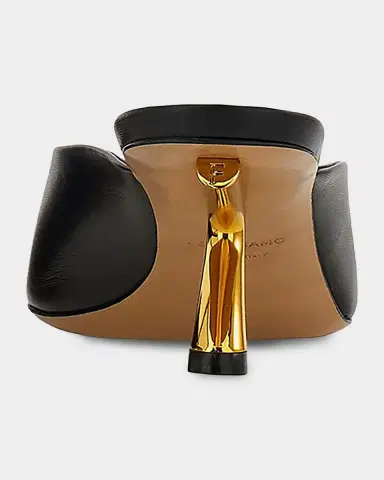 Ferragamo 55mm Igea Leather Mules | Thumbnail 4 Ferragamo 55mm Igea Leather Mules | Thumbnail 4