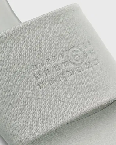 MM6 Maison Margiela 25mm Satin Mule Sandals | Thumbnail 5