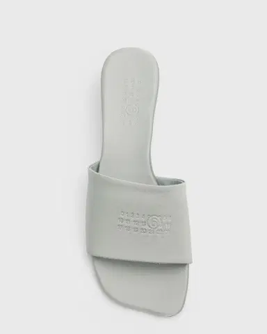 MM6 Maison Margiela 25mm Satin Mule Sandals | Thumbnail 6