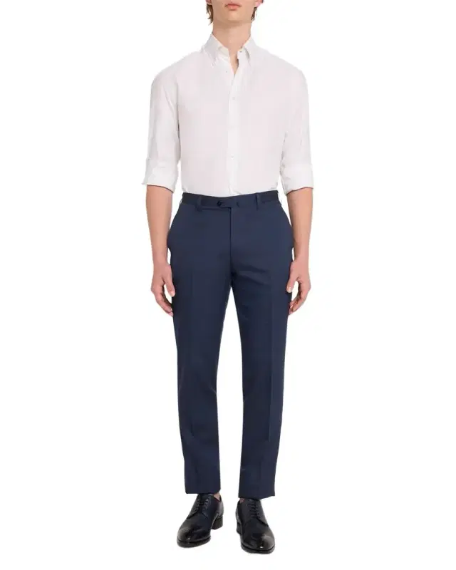 Cesare Attolini Men's Cotton-Wool Twill Pants