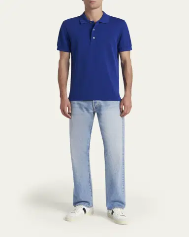 Tom Ford Men's Straight Five-Pocket Jeans | Thumbnail 2 Tom Ford Men's Straight Five-Pocket Jeans | Thumbnail 2