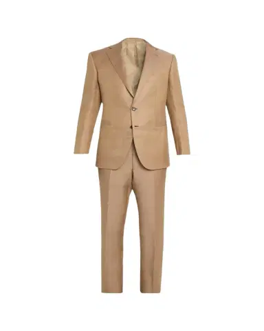 Cesare Attolini Men's Linen and Silk Topstitch-Pocket Two-Piece Suit | Thumbnail 1 Cesare Attolini Men's Linen and Silk Topstitch-Pocket Two-Piece Suit | Thumbnail 1
