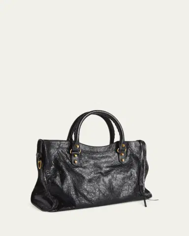 Balenciaga Le City Medium Leather Bag | Thumbnail 2