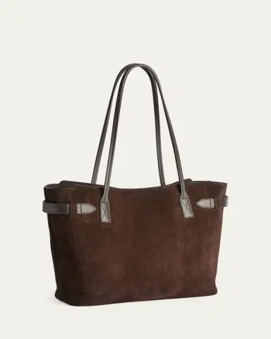 Balenciaga Bel Air Waxed Suede Tote Bag | Thumbnail 2 Balenciaga Bel Air Waxed Suede Tote Bag | Thumbnail 2
