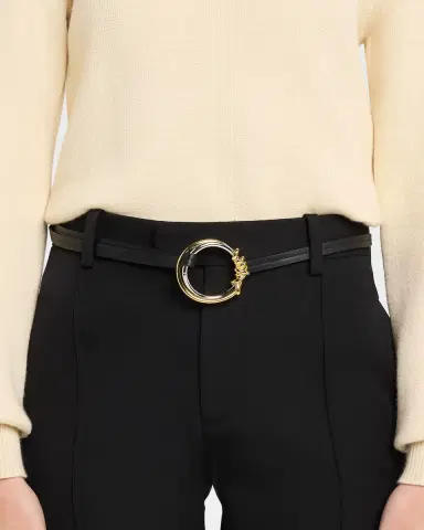 Bottega Veneta Knot Ring Leather Belt | Thumbnail 4 Bottega Veneta Knot Ring Leather Belt | Thumbnail 4