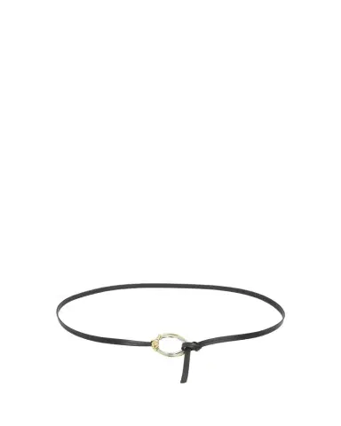 Bottega Veneta Knot Ring Leather Belt | Thumbnail 1 Bottega Veneta Knot Ring Leather Belt | Thumbnail 1