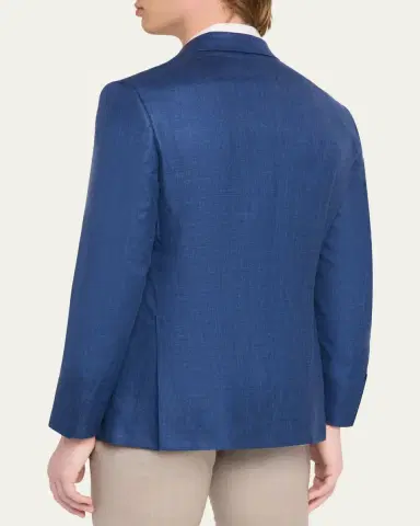 Brioni Men's Silk Plume Jacket | Thumbnail 3