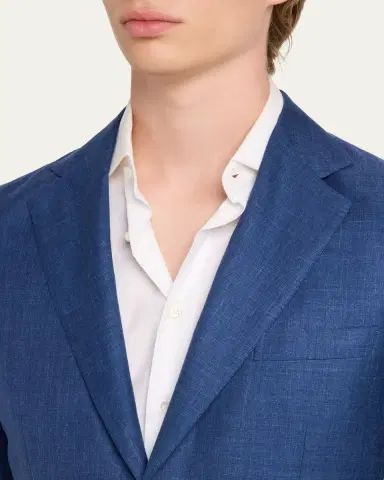 Brioni Men's Silk Plume Jacket | Thumbnail 5